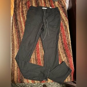 Pacsun Jogger Pants Women’s size M black pockets drawstring